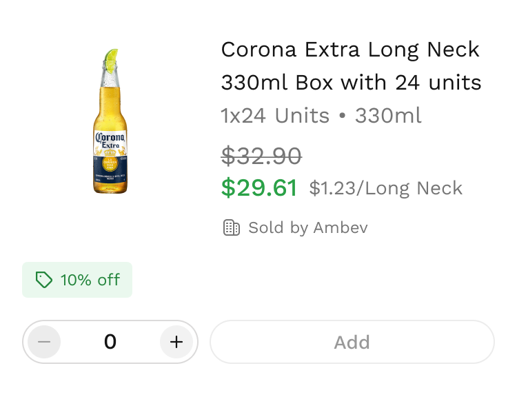 A screenshot of a beer bottle

Description automatically generated